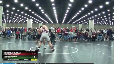 285 lbs Round 1 (16 Team) - Michael Douglas, Wisconsin-La Crosse vs Shea Garand, Castleton