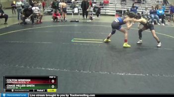 67 lbs Round 3 (6 Team) - Chase Miller-Smith, Donahue WA vs Colton Wiseman, Contenders WA Blue