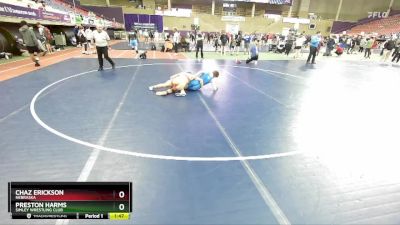 125-129 lbs Round 2 - Preston Harms, Simley Wrestling Club vs Chaz Erickson, Nebraska