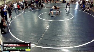 46 lbs Round 5 - Noah Cash Mireles, Nexgen Regional Training Cente vs David J. Villa Iii, Top Dog Wrestling Club