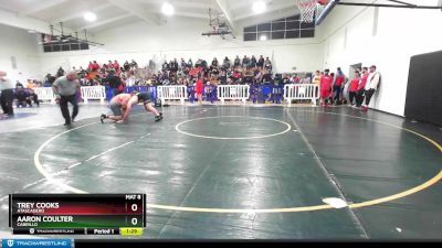 220 lbs Champ. Round 2 - Trey Cooks, Atascadero vs Aaron Coulter, Cabrillo