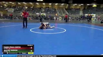 145 lbs Round 3 (4 Team) - Mario Frias-Cortes, 3A Taft vs Buster Harmon, 3A Vale