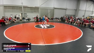 138 lbs Round 3 (8 Team) - Dylan Louwagie, Minnesota Red vs Mason Butler, Tennessee