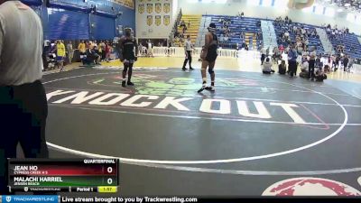 182 White Quarterfinal - JEAN HO, Cypress Creek H S vs Malachi Harriel, Jensen Beach