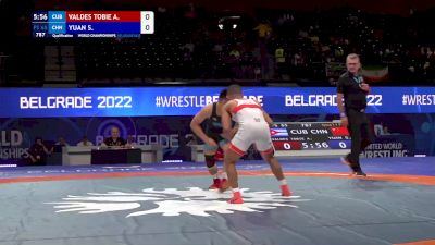 65 kg Qualif. - Alejandro Enrique Valdes Tobier, Cuba vs Shaohua Yuan, China