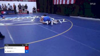 87 kg Cons 8 #1 - Ben Peterson, Norse RTC vs Blake Jouret, Beaver Wrestling Club