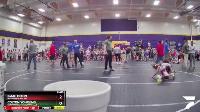 72 lbs Semifinal - Colton Yohrling, Summerville Takedown Club vs Isaac Mixon, Rivertown Wolves