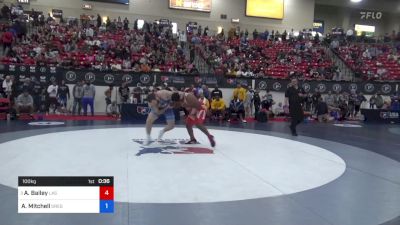 100 kg Cons Semis - Amos Bailey, Las Vegas Wrestling Club vs Austin Mitchell, Oregon