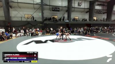 106 lbs Semifinal - Brice Bearchum, CA vs Kellen Downing, MT