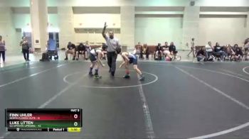 84 lbs Round 4 (6 Team) - Finn Uhler, North Florida Elite vs Luke Litten, U2 Upstate Uprising