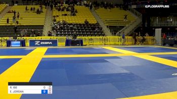 ELTON JORDAN vs RYU IBE 2019 Pan Kids Jiu-Jitsu IBJJF Championship