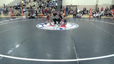 45 lbs Cons. Round 2 - Ares Aragon, West Liberty vs Hudson Gassen, Harrisburg