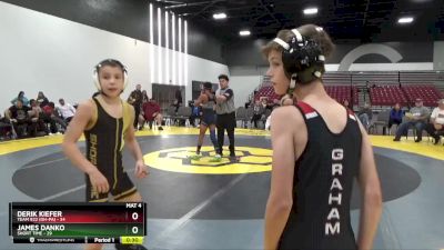 85 lbs Placement Matches (8 Team) - John Krieger, Team 922 (OH-PA) vs Evan Restivo, Short Time