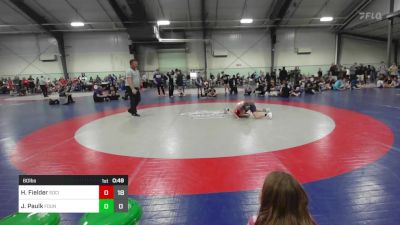 60 lbs Semifinal - Hudson Fielder, Social Circle ES vs Jaxon Paulk, Foundation Wrestling