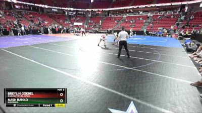 D2-152 lbs Cons. Round 1 - Breylin Goebel, Darlington/Bl. Hawk vs Nash Banko, Oostburg