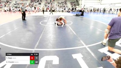 170 lbs Rr Rnd 2 - Tyler Sagi, OBWC Goblins vs Cy Fowler, BoomRanch