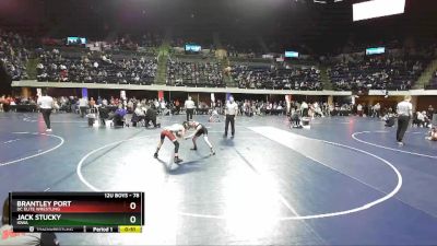 78 lbs Cons. Round 3 - Brantley Port, DC Elite Wrestling vs Jack Stucky, Iowa