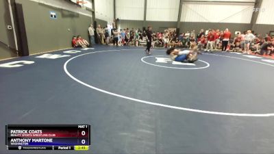 175 lbs Champ. Round 1 - Patrick Coats, Reality Sports Wrestling Club vs Anthony Martone, Washington