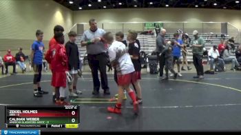 67 lbs Round 5 (6 Team) - Calihan Weber, American Gladiators-Havoc vs Zekiel Holmes, Ares