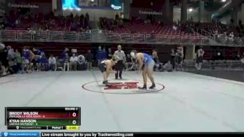 182 lbs Round 3 (3 Team) - Kyan Hanson, Lincoln Southeast vs Brody Wilson, Papillion-La Vista South