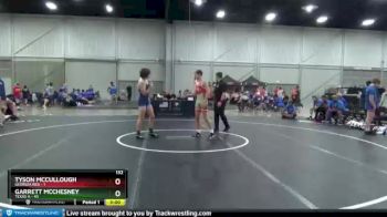 132 lbs Semis & 1st Wrestleback (8 Team) - Tyson McCullough, Georgia Red vs Garrett McChesney, Texas A