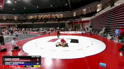 130 lbs Round 3 - Trinity Rakestraw, Tecumseh Wrestling vs Alexis Ahtone, Putnam City Freestyle Wrestling Club