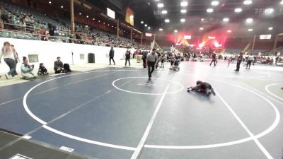 62 lbs Quarterfinal - Nehemiah Gonzales, Kingdom WC vs Uriah Grant, Athlos Wrestling