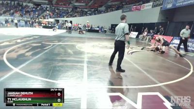 2A/1A-152 Quarterfinal - Jahsiah Demuth, Illinois Valley vs Ty McLaughlin, Elgin