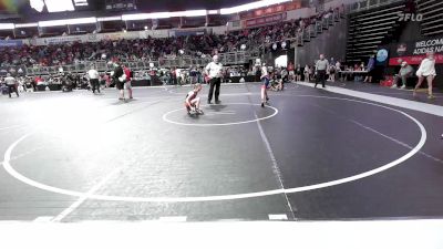 72.3-79.5 lbs Consi Of 4 - Hunter Hodde, Mexico Youth Wrestling vs Caylin Perkins, Beebe Badgers