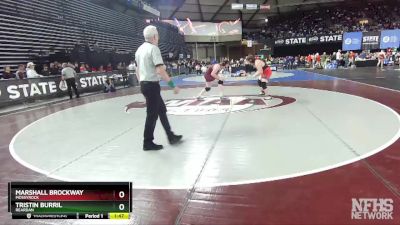 1B/2B 220 Quarterfinal - Marshall Brockway, Mossyrock vs Tristin Burril, Reardan