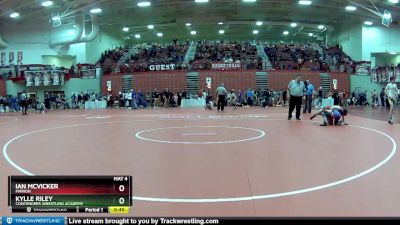 113 lbs Champ. Round 3 - Kylle Riley, Contenders Wrestling Academy vs Ian McVicker, Marion