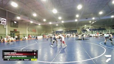 220 lbs 5th Place Match - Robert Seth Montierth, Ridgeline vs Randy Smith, Bear River Jr High Wrestling C