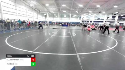 154 lbs Round Of 16 - Jackson Nickerson, Mayo Quanchi WC vs Milo Davis, Red Roots WC