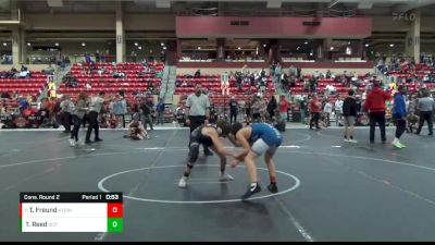 120 lbs Cons. Round 2 - Tristan Freund, Kansas Young Guns Wrestling Cl vs Tucker Reed, South Central Punishers