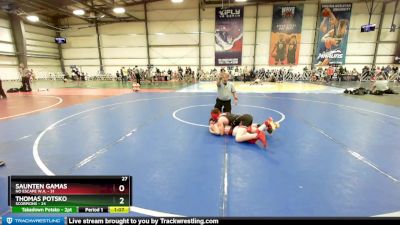 100 lbs Rd# 7- 10:45am Saturday Final Pool - Thomas Potsko, Scorpions vs Saunten Gamas, No Escape W.A.