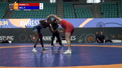 76 kg - Precious Bell, USA vs Francy Raedelt, GER