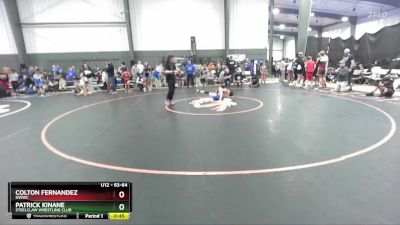 63-64 lbs Round 5 - Colton Fernandez, NWWC vs Patrick Kinane, Steelclaw Wrestling Club