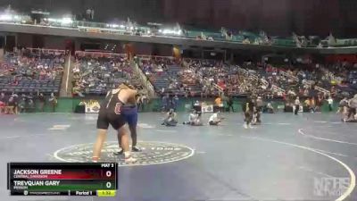 3A 285 lbs Quarterfinal - Trevquan Gary, Person vs Jackson Greene, Central Davidson