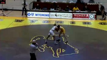 165 lbs Cole Moody, Wyoming vs Anthony Valencia, Arizona State