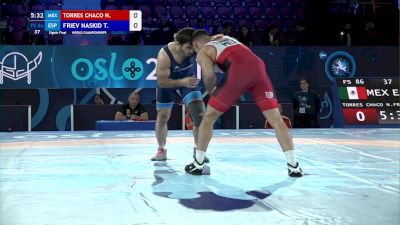 86 kg Round Of 16 - Noel Torres Chacon, Mexico vs Taimuraz Friev Naskidaeva, Spain