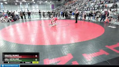 115 lbs Round 3 - Kira Wicklund, Ascend Wrestling Academy vs Araceli Nunez, Ascend Wrestling Academy