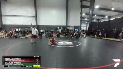 56 lbs Round 1 - Charles Woods, FordDynastyWrestlingClub vs Delela Cavasos, Toppenish USA Wrestling Club