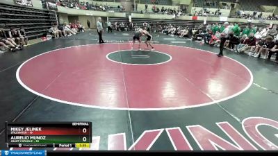 126 lbs Semis & 1st Wrestleback (8 Team) - Mikey Jelinek, Stillwater vs Aurelio Munoz, Joliet Catholic