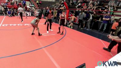 85 lbs Consolation - Derek Orth, Sperry Wrestling Club vs Niaymiah Ajisafe, Team Of Hard Knox