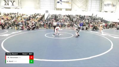 86 lbs Champ. Round 2 - Nolan Vavonese, Quaker Wrestling Club vs Kash Burd, Penn Yan Wrestling Club