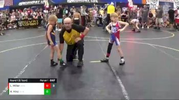 43 lbs Round 1 (6 Team) - Houston Hinz, Steel Valley vs Liam Miller, Iowa Elite