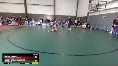 70-73 lbs 1st Place Match - Brian Tharp, Peninsula Wrestling Club vs Sergy Salas Ramirez, Washington