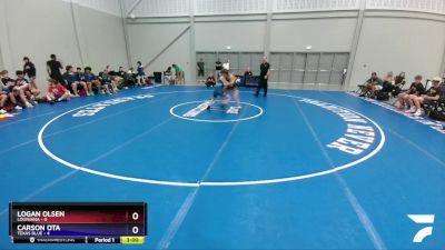 113 lbs Round 5 (6 Team) - Logan Olsen, Louisiana vs Carson Ota, Texas Blue