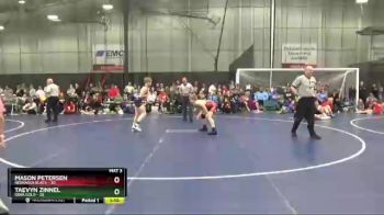 125 lbs Finals (8 Team) - Taevyn Zinnel, Iowa Gold vs Mason Petersen, Nebraska Black