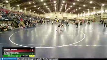 65 lbs Round 2 (6 Team) - Kaylie Anderton, Utah Gold vs Sammy Jordan, Gold Rush